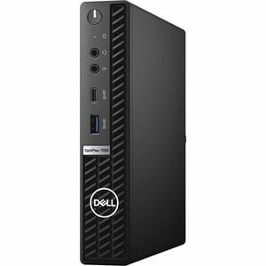 Dell OptiPlex 7000 Desktop Computer - Intel Core i7 12th Gen i7-12700T - vPro Technology - 16 GB - 256 GB SSD - Micro PC -