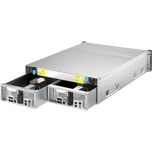QNAP, QNAP ES1686DC-2123IT-64G SAN/NAS Storage System - 2 x Intel Xeon D-2123IT Quad-core (4 Core) 2.20 GHz - 16 x HDD Sup