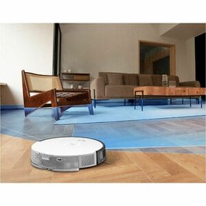 Tapo RV20 Mop Bagged Robot Vacuum/Mop - 400 mL Dust Capacity - 300 mL Water Tank Capacity - Brush - Carpet - HEPA - Smart 