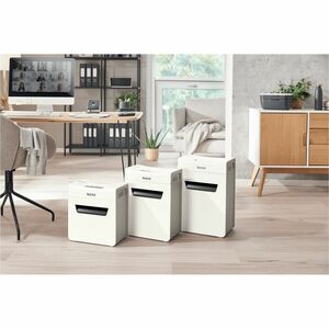 Leitz IQ Protect Premium 3M Paper Shredder - Continuous Shredder - Cross Cut, Micro Cut - 3 Per Pass - for shredding Paper