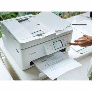 Stampante multifunzione a getto di inchiostro Canon PIXMA TS7750I Wireless - Colore - Bianco - Cloud/fotocopiatrice/stampa