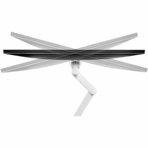 Neomounts Mounting Arm for Monitor - White - Height Adjustable - 2 Display(s) Supported - 43.2 cm to 68.6 cm (27") Screen 