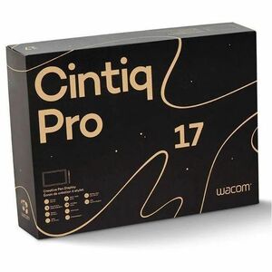 Wacom Cintiq Pro 3D Grafiktablett - 43,2 cm (17 Zoll) LCD 4K - Touchscreen - Multi-Touch-Bildschirm - Kabel - 8192 Druckni
