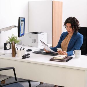 Brother HLL5210DN Desktop Wired Laser Printer - Monochrome - 48 ppm Mono - 1200 x 1200 dpi Print - Automatic Duplex Print 
