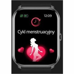 MaxCom FW36 AURUM Smartwatch - 44,60 mm Case Height - 35 mm Case Width - Nero Body Color - Pedometro, Monitor battito card