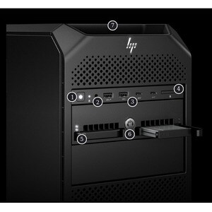 Z4 G5 Tower Xeon W5-2445 64GB DDR5-ECC-4800 2TB PCI-SSD 2TB HDD-7200 16GB Nvidia RTX-A4000 4 x mDP to DP Adapters 775W-PSU