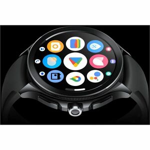 MI Watch 2 Pro Smart Watch - Black Case Color - Black Band Color - Stainless Steel Case Material - Fluoro Rubber Band Mate