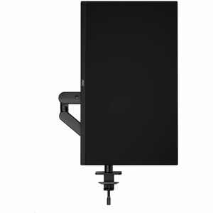 Bras support d'écran AOC pour Moniteur - Noir - Paysage/Portrait - Réglable en hauteur - 43,2 cm à 86,4 cm (34") - 9 kg Ma
