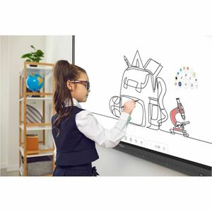 Optoma Creative Touch 3-Series 75" Interactive Flat Panel Display - 75" (1905 mm) Cortex A55 - 4 GB - Infrared (IrDA) - To