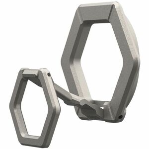 Urban Armor Gear Magnetic Ring Stand - Titanium - Portrait, Landscape - 2.4" Width x 0.5" Depth - Metal, Titanium, Zinc - 