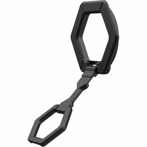Urban Armor Gear Magnetic Ring Stand - Black/Black - Landscape, Vertical - Metal - Black - Magnetic, Kickstand, 360° Rotat