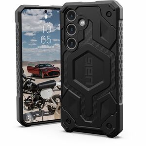 Urban Armor Gear Monarch Rugged Case for Samsung Galaxy S24 Smartphone - Carbon Fiber - Impact Resistant, Anti-slip, Scrat