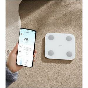 Xiaomi S400 Digital Fat Analyzer Scale - 150 kg Maximum Weight Capacity - White
