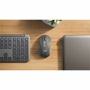 Logitech Signature Slim MK950 Keyboard & Mouse - QWERTY - English (UK) - USB Type A Scissors Wireless Bluetooth/RF 5.1 2.4