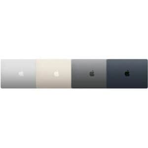 MacBook Air 15 M3 avec CPU 8 cœurs et GPU 10 cœurs, 16 Go, 512 Go SSD - Argent