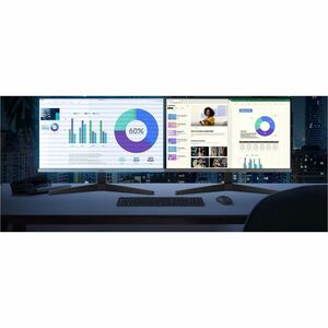Monitor LED Samsung Essential S3 S24C330GAL 24" Class Full HD - 16:9 - Negro - 61cm (24") Viewable - Tecnología conmutació