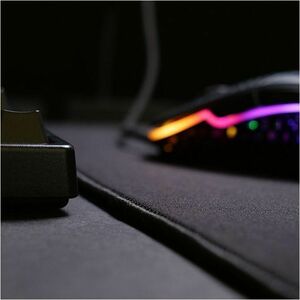 XTRFY GP4 XG-GP4-L-BLACK Large Gaming Mouse Pad - 400 mm x 460 mm x 4 mm Dimension - Black - Rubber - Anti-slip - Mouse
