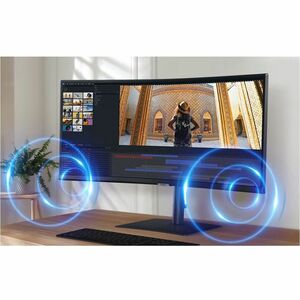 Samsung S34C652UAU 34" Class UW-QHD Curved Screen LED Monitor - 21:9 - Vertical Alignment (VA) - LED Backlight - 3440 x 14