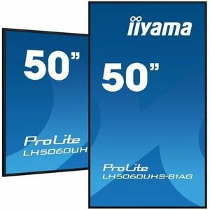 LCD Ecrans à affichages dynamiques iiyama ProLite LH5060UHS-B1AG 1257,30 mm 4K UHD - 24 Heures/7 Jours Operation - Tecnolo