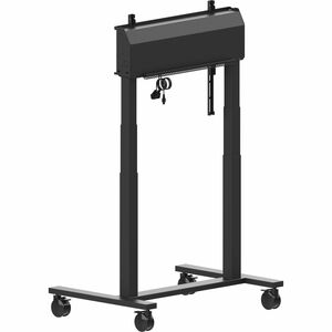 iiyama Display-Wagen - 120 kg Belastbarkeit - 4 Rollen - 101,60 mm Rollengröße - 1036 mm Breite x 738 mm Tiefe x 1800 mm H