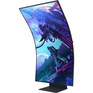 Samsung Odyssey Ark S55CG970NU 55 Zoll Klasse 4K UHD Gekrümmter Bildschirm Smart Gaming Mini-LED-Monitor - 16:9 Format - S