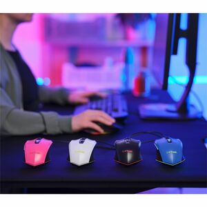 Souris de jeu Optique Trust Felox GXT 109 - USB 2.0 - 6 Bouton(s) - 6 Boutons programmables - Noir - Câble - 6400 dpi - Ro