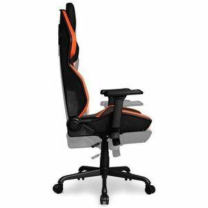 Sillón de Juego COUGAR Hotrod CGR-ARX - High Density Foam (HDF), Acero - Negro, Naranja