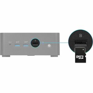 MSI Cubi NUC 010BUS Mini PC Barebone, Intel Core 5-120U, Non-OS, 3Y advanced replacement warranty - MSI NUC Mini PC Form f