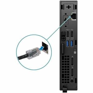 Dell OptiPlex 3000 Thin Client - Intel Celeron Quad-core (4 núcleos) 2 GHz - Preto - Intel Chip - 8 GB RAM DDR4 SDRAM - DD