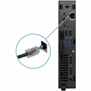 Client Léger Dell OptiPlex 3000 - 1 Celeron N5105 Quad-core (4 cœurs) 2 GHz - Noir - Intel Chip - 8 Go RAM DDR4 SDRAM - DD