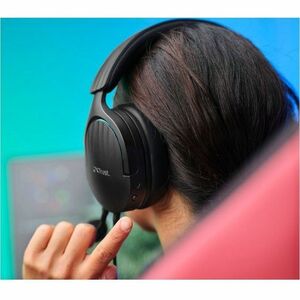 Casque de jeu Trust Fayzo 490 - Filaire - Design Supra-auriculaire - Stéréo - Couleur Noir - Binaural - Contour d'Oreille 