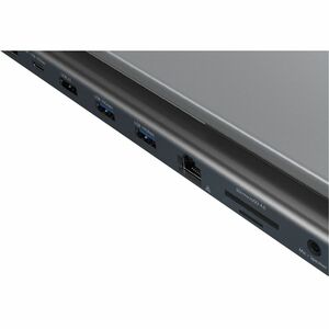 j5create JCD554 USB4 Docking Station für Notebook, Monitor, Tastatur, Maus - Ladefunktion - Speicherkartenleser - SD, micr
