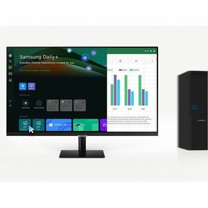 Monitor LED intelligente Samsung S43DM702UU 1092,2 mm (43,0") Class 4K UHD - 16:9 - Nero - 109,2 cm (43") Viewable - Verti