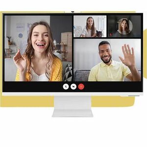 Monitor LED intelligente Samsung S32DM801UU 812,8 mm (32") Class Webcam 4K UHD - 16:9 - Luce calda - 81,3 cm (32") Viewabl