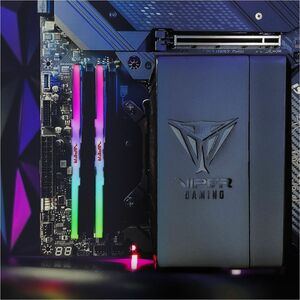 VIPER Venom 32GB (2 x 16GB) DDR5 SDRAM Memory Kit - 32 GB (2 x 16GB) - RGB - DDR5-6000/PC5-48000 DDR5 SDRAM - 6000 MHz - C