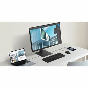 Monitor LCD Samsung ViewFinity S6 S27D600EAL 27" Class WQHD - 16:9 - Negro - 68.6cm (27") Viewable - Tecnología conmutació