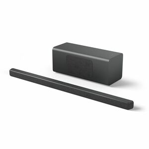 Sound Bar Speaker Philips TAB6309 2.1 Bluetooth - 160 W RMS - Grigio scuro - Parato montabile - 180 Hz a 20 kHz - Dolby At