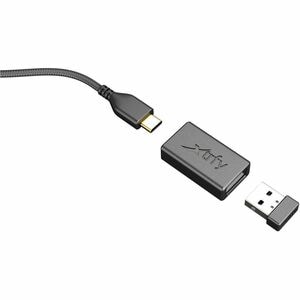 CHERRY XTRFY M4 Rato para jogos - Frequência de rádio - USB tipo A - Ótico - Preto - Sem fios - 2.40 GHz - Recarregável - 