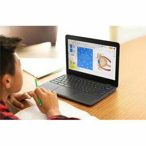 Lenovo 100e Chromebook Gen 4 82W0000WUS 11.6" Chromebook - HD - Octa-core (ARM Cortex A76 + Cortex A55) - 4 GB - 32 GB Fla