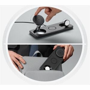 Anker MagGo 3 in 1 Wireless Charging Pad with Qi2 Black