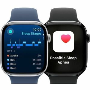 Watch Series 10 GPS 46mm Jet Black Aluminium Case with Black Sport Band - M/L