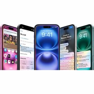 Apple iPhone 16 256 GB Smartphone - 6.1" OLED 2556 x 1179 - A18Hexa-core (6 Core) - 8 GB RAM - iOS 18 - 5G - Teal - Bar - 
