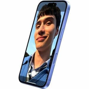 Apple iPhone 16 128 GB Smartphone - 15.5 cm (6.1") OLED 2556 x 1179 - A18Hexa-core (6 Core) - iOS 18 - 5G - Ultramarine - 