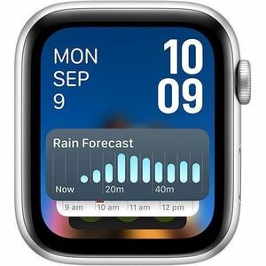 Apple Watch SE Smartwatch - 40 mm Case Height - 34 mm Case Width - Silber Case Color - Denim Band Color - Aluminium Case M