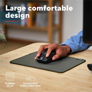 Trust Nito Maus - Funkfrequenz - USB 3.0 Typ A - Optisch - 5 Taste(n) - Schwarz - Kabellos - 10 m - 2,40 GHz - 2200 dpi Au