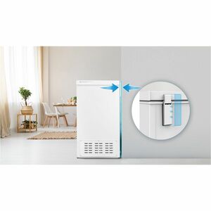 Freezer Hisense FT184D4AWYE 142 L Petto - Installazione libera - Bianco, Acciaio - Metallo - Allarme porta - 142 L Capacit