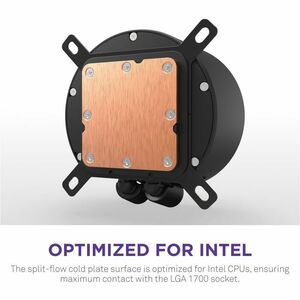 NZXT Kraken Elite 360 RGB RL-KR36E-B2 1 Cooling Fan/Radiator/Pump - CPU, Processor - 127.63m³/h Maximum Airflow - 2400 rpm