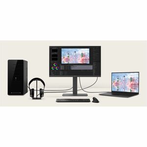 LG 24BA750-B 24"" Class Full HD LED Monitor - 16:9 - Black - 23.8"" Viewable - In-plane Switching (IPS) Technology - LED B