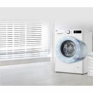 Lavatrice LG F4R3010NSWW Caricamento Frontale 10 kg - Bianco - Funzione vapore - 1400 Velocità centrifuga (rpm) - 4 W Cons