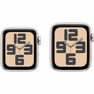 Apple Watch SE Smart Watch - 4 cm (1.57") Case Height - 3.40 cm (1.34") Case Width - Starlight Case Color - Starlight Band